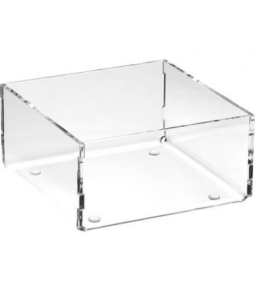 Boite de rangement en plexiglas transparent 120x50x120mm