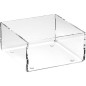 Boite de rangement en plexiglas transparent 120x50x120mm