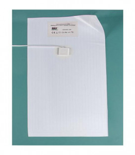 Bande antibuee pour collage de miroir, tension 230V, puissance 75W, lxh: 800x500 mm