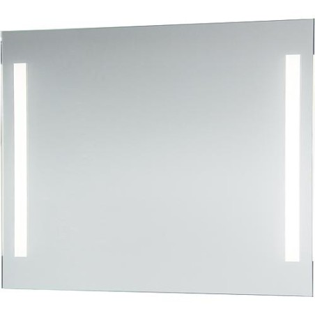 Miroir Earline avec éclairage sans interrupteur, satin 1000x800x30mm, 11,5W