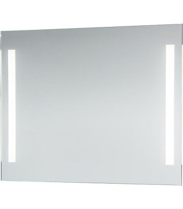 Miroir Earline avec eclairage satiné, 11,5W avec interrupt. 1200x800x30mm