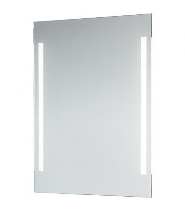 miroir avec eclairage sans commutateur, satiné lxHxP 600x800x30, 11,5W