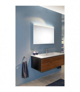 Miroir LED Ekso IP20 230V-9,3W avec interrupteur 800x600x30mm