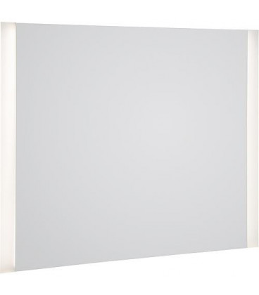 Miroir Earline avec eclairage et anti-buee, touche double 1000x800mm, 69W