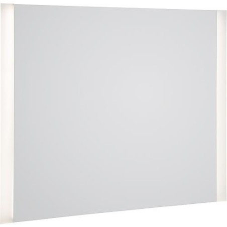 Miroir Earline avec eclairage et anti-buee, touche double 1000x800mm, 69W