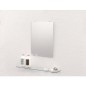 Miroir Lierelva, rectangulaire 5mm d´épaisseur, 1000x600mm sans fixations, bords polis