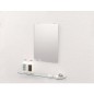 Miroir Lierelva, rectangulaire 900x600mm, épaisseur 5mm, sans fixation, bords polis