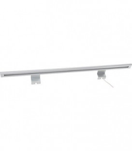 Reglette d'eclairage pour meuble Blanda 600, LED 10,35W, aluminium, cable 1m