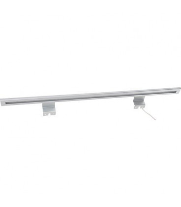 Reglette d'eclairage pour meuble Blanda 600, LED 10,35W, aluminium, cable 1m