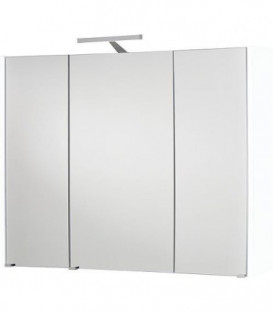 Armoire a glace avec éclairage blanc brillant., 3 portes 950x750x188mm