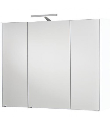 Armoire a glace avec éclairage blanc brillant., 3 portes 950x750x188mm