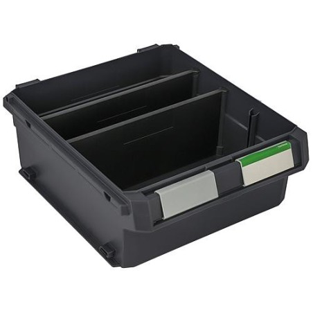 Box plastique SR-BOXX 04-8 L anthracite, 347,8x292,7x128 mm Sortimo