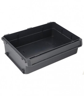 Box plastique SR-BOXX 24-8 XL anthracite, 347,8x444,7x128 mm Sortimo