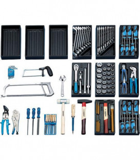 Kit d'outils GEDORE 100 pcs, en module plast. ABS