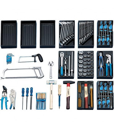 Kit d'outils GEDORE 100 pcs, en module plast. ABS