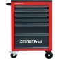 Servante GEDORE red avec6 tiroirs et plan de travail plastique