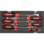 Kit tournevis GEDORE red 6 pcs fente/Pozidriv