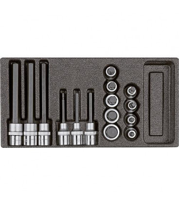 Kit insert tournevis GEDORE red 15 pcs 1/2"