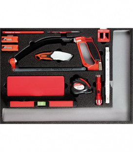 Kit outils GEODRE rouge Mesurer et couper 570x410mm a 482x345mm