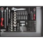 Kit outils GEDORE red 129 pcs dans module en mousse