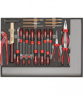 Kit outils GEDORE red 129 pcs dans module en mousse