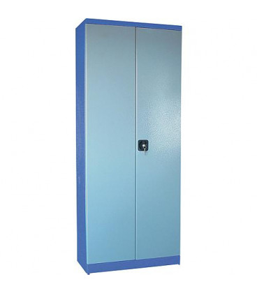 armoire a outillage 2 portes avec 4 etageres 780x380x1920 mm