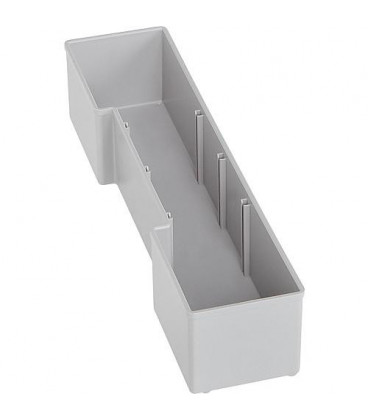 Bac gris U3 pour mallettes L-Boxx 102 et 136 70 x 310 x 63 mm