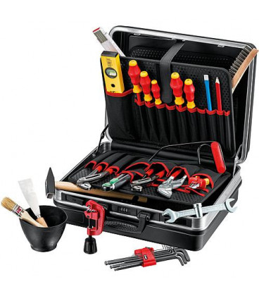 Malette a outils (sanitaire-chauffage et climatisation) - 22 pcs dimensions : 440x180x350 mm