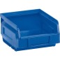 Boitier ouvert de stockage l 207 x P 344 x H 164 mm bleu