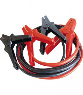cable d'aide au démarrage flexible 2 x 3 m - moyenne 16 mm² pour moteurs à étincelles 12/24V