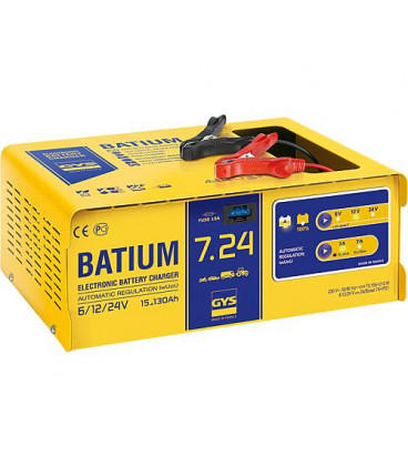 chargeur de batterie Batium 7-24 automatique - 230v/50Hz pour batteries 6-12-24V