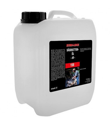 Huile pour scie a chaine EURO LOCK contenu: 5 litres