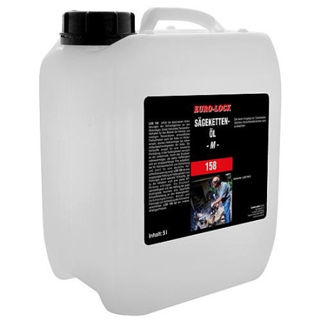 Huile pour scie a chaine EURO LOCK contenu: 5 litres