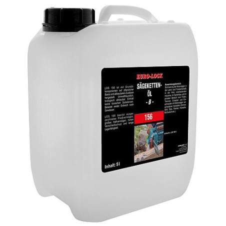 Huile pour scie a chaine EURO LOCK, biodegradable contenu: 5 litres