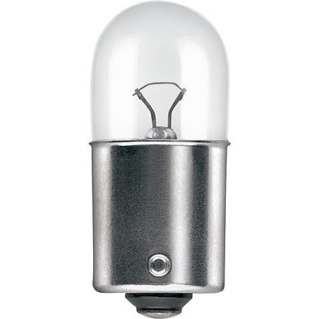 Ampoule avec socle metal R5W 5007 5W 12V BA15S