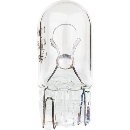 Ampoule a socle de verre 12V, 5W emballage  :  10 pieces