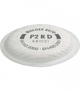 Filtre a particules P2 R D masque serie 8000 Emballage 4 paires