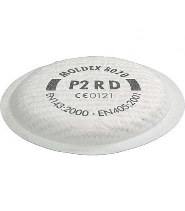 Filtre a particules P2 R D masque serie 8000 Emballage 4 paires