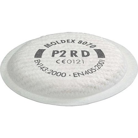 Filtre a particules P2 R D masque serie 8000 Emballage 4 paires