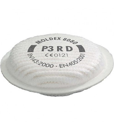 Filtre a particules P3 R D masque serie 8000 Emballage  :  4paires