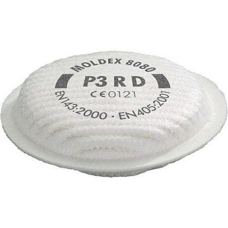 Filtre a particules P3 R D masque serie 8000 Emballage  :  4paires