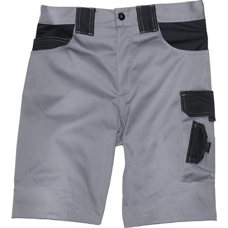 Pantalon court taille elastique H805S/003 - gris taille 54
