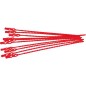 collier de serrage 140 mm long, 1000 pcs rouge