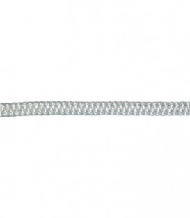 GEWA-Corde en fibre, polyamide tressé diam. 8 mm, L 25m , blanc