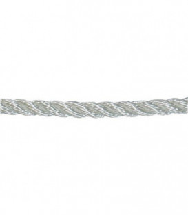 GEWA-Corde en fibre, polyamide tourné diam. 6mm, L 50 m, blanc