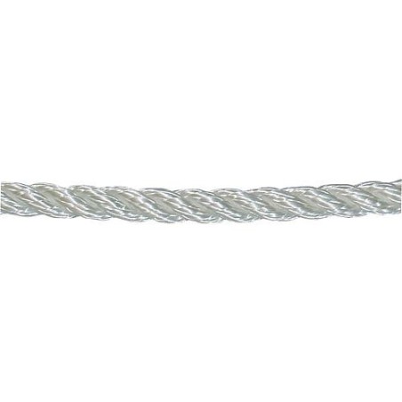 GEWA-Corde en fibre, polyamide tourné diam. 6mm, L 50 m, blanc