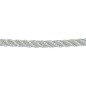 GEWA-Corde en fibre, polyamide tourné diam. 6 mm, L 10 m, blanc
