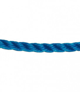 GEWA-Corde en fibre, polypropylène tourné diam. 8 mm, L 100 m, bleu