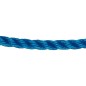 GEWA-Corde en fibre, polypropylene tourné diam. 8mm, L 50 m, bleu