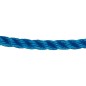 GEWA-Corde en fibre, polypropylene tourné diam. 6mm, L 25m, bleu